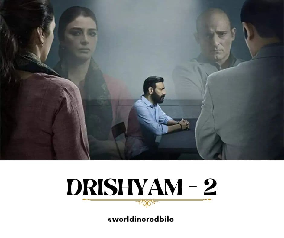 Cover Image for Drishyam 2 Story | Movie Ajay Devgn Rating | Reviews